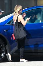HILARY DUFF Out in Studio City 08/29/2020