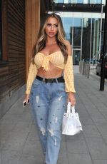HOLLY HAGAN at The Ivy in Manchester 08/14/2020
