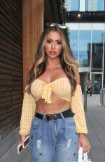 HOLLY HAGAN at The Ivy in Manchester 08/14/2020