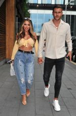 HOLLY HAGAN at The Ivy in Manchester 08/14/2020