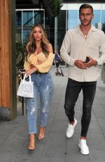 HOLLY HAGAN at The Ivy in Manchester 08/14/2020