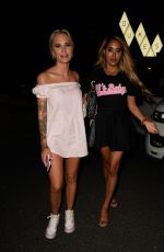 HOLLY HAGAN, ZAHIDA ALLEN and LEONIE and CHE MCSORLEY at Dukes92 Bar in Manchester 08/12/2020