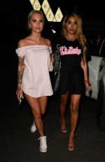 HOLLY HAGAN, ZAHIDA ALLEN and LEONIE and CHE MCSORLEY at Dukes92 Bar in Manchester 08/12/2020