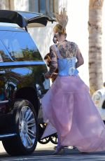 IGGY AZALEA Leaves a Photoshoot in Los Angeles 08/13/2020
