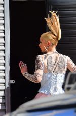 IGGY AZALEA Leaves a Photoshoot in Los Angeles 08/13/2020