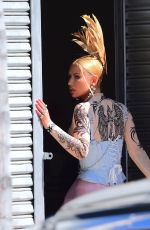 IGGY AZALEA Leaves a Photoshoot in Los Angeles 08/13/2020