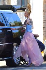 IGGY AZALEA Leaves a Photoshoot in Los Angeles 08/13/2020