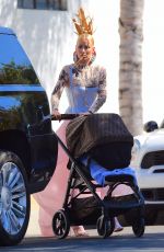IGGY AZALEA Leaves a Photoshoot in Los Angeles 08/13/2020