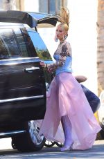 IGGY AZALEA Leaves a Photoshoot in Los Angeles 08/13/2020