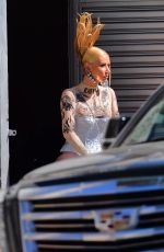 IGGY AZALEA Leaves a Photoshoot in Los Angeles 08/13/2020