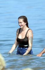 IRELAND BALDWIN at a Beach in Malibu 08/16/2020