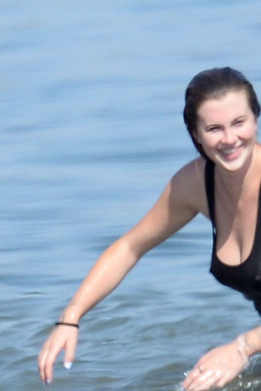 IRELAND BALDWIN at a Beach in Malibu 08/16/2020