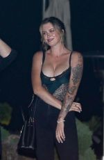 IRELAND BALDWIN  at Nobu in Malibu 08/18/2020