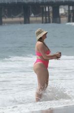 ISKRA LAWRENCE in Bikini at a Beach in Malibu 08/23/2020