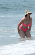 ISKRA LAWRENCE in Bikini at a Beach in Malibu 08/23/2020