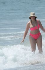 ISKRA LAWRENCE in Bikini at a Beach in Malibu 08/23/2020