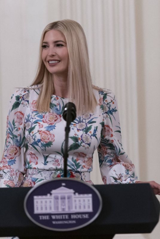 IVANKA TRUMP at Signing Ceremony for The Great American Outdoors Act in Washington D.C. 08/04/2020