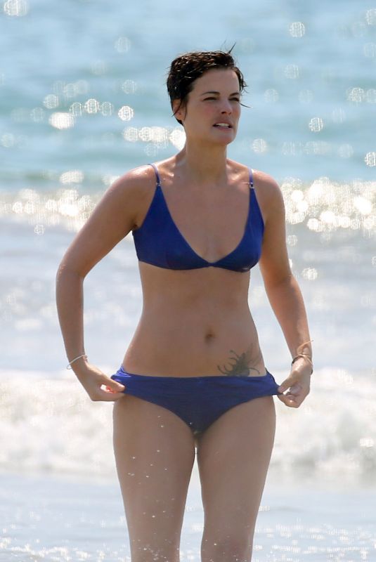 JAIMIE ALEXANDER in Bikini at a Beach in Malibu 08/17/2020