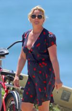 JANE KRAKOWSKI at a Beach in The Hamptons 07/30/2020