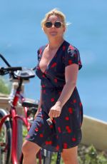 JANE KRAKOWSKI at a Beach in The Hamptons 07/30/2020