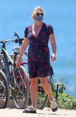 JANE KRAKOWSKI at a Beach in The Hamptons 07/30/2020