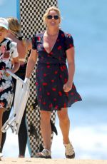 JANE KRAKOWSKI at a Beach in The Hamptons 07/30/2020
