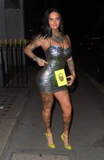 JEMMA LUCY Night Out in London 08/27/2020
