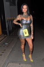 JEMMA LUCY Night Out in London 08/27/2020