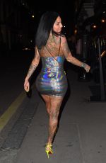 JEMMA LUCY Night Out in London 08/27/2020