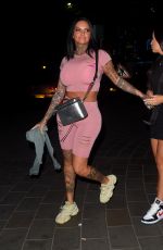 JEMMA LUCY Noght  Out in London 08/24/2020
