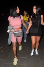 JEMMA LUCY Noght  Out in London 08/24/2020