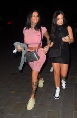 JEMMA LUCY Noght  Out in London 08/24/2020