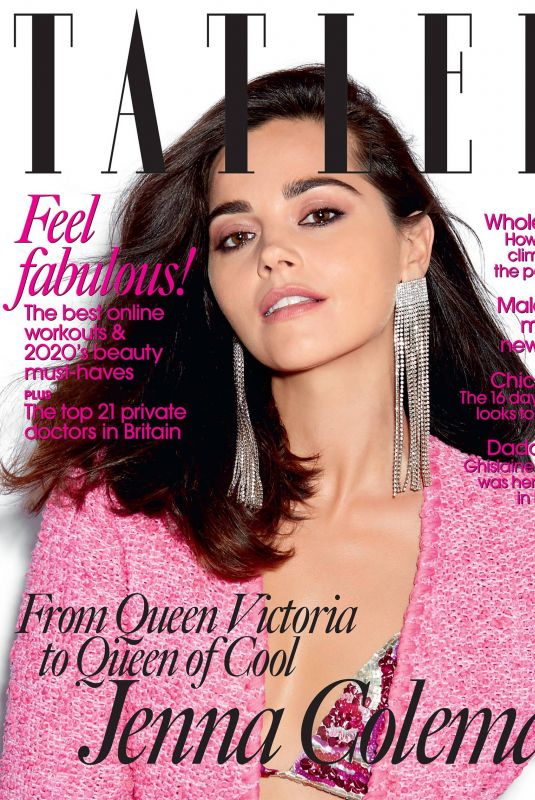 JENNA LOUISE COLEMAN in Tatler Magazine, October 2020