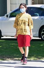 JENNA ORTEGA Out and About in Los Angeles 08/05/2020