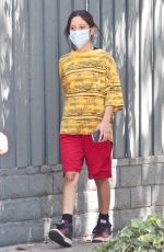 JENNA ORTEGA Out and About in Los Angeles 08/05/2020