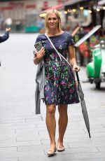 JENNI FALCONER Arrives at Smooth Radio in London 08/15/2020