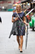 JENNI FALCONER Arrives at Smooth Radio in London 08/15/2020