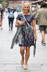 JENNI FALCONER Arrives at Smooth Radio in London 08/15/2020