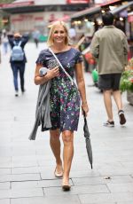 JENNI FALCONER Arrives at Smooth Radio in London 08/15/2020