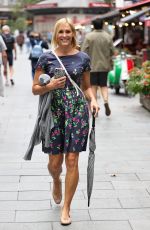 JENNI FALCONER Arrives at Smooth Radio in London 08/15/2020