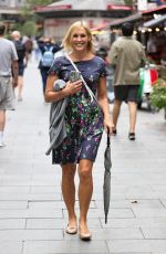 JENNI FALCONER Arrives at Smooth Radio in London 08/15/2020