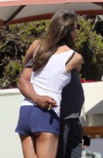 JENNIFER FLANVIN and Sylvester Stallone at a Beach in Malibu 08/09/2020