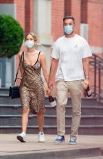 JENNIFER LAWRENCE and Cooke Maroney Out in New York 08/24/2020