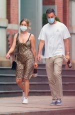 JENNIFER LAWRENCE and Cooke Maroney Out in New York 08/24/2020