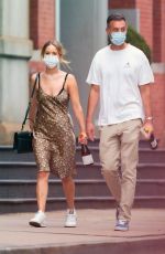 JENNIFER LAWRENCE and Cooke Maroney Out in New York 08/24/2020