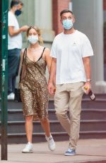 JENNIFER LAWRENCE and Cooke Maroney Out in New York 08/24/2020