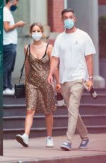 JENNIFER LAWRENCE and Cooke Maroney Out in New York 08/24/2020