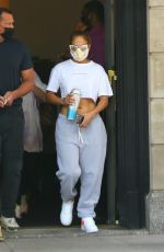 JENNIFER LOPEZ and Alex Rodriguez Leaves Their Apartment in New York 08/10/2020