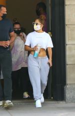 JENNIFER LOPEZ and Alex Rodriguez Leaves Their Apartment in New York 08/10/2020