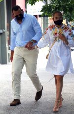 JENNIFER LOPEZ and Alex Rodriguez Out for Dinner at Cipriani in New York 08/05/2020